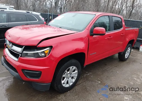 2019 Chevrolet Colorado Lt from USA, damaged, VIN 1GCGTCEN7K1214444